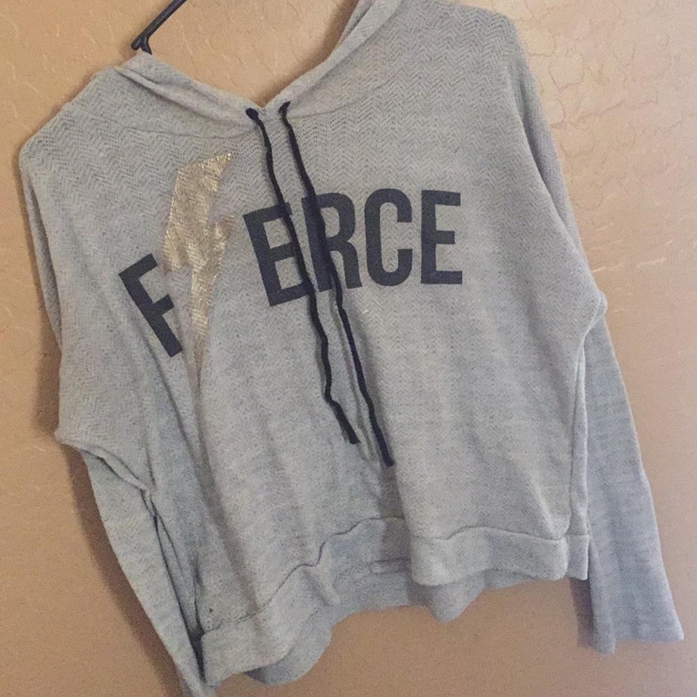 Gray hoodie